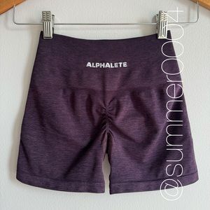 OG Alphalete Amplify Scrunch Short 3.5” Twilight XS